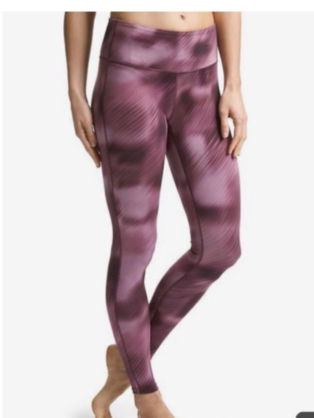 ATHLETA‎ Women's EUC Chaturanga Legging "Alpine Burgundy" #153075 | Size M